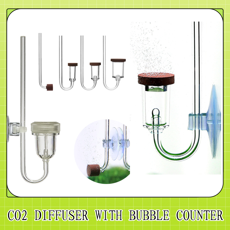 Planted Aquarium Mini - Мини-диффузор CO2 со счетчиком пузырей, распылитель