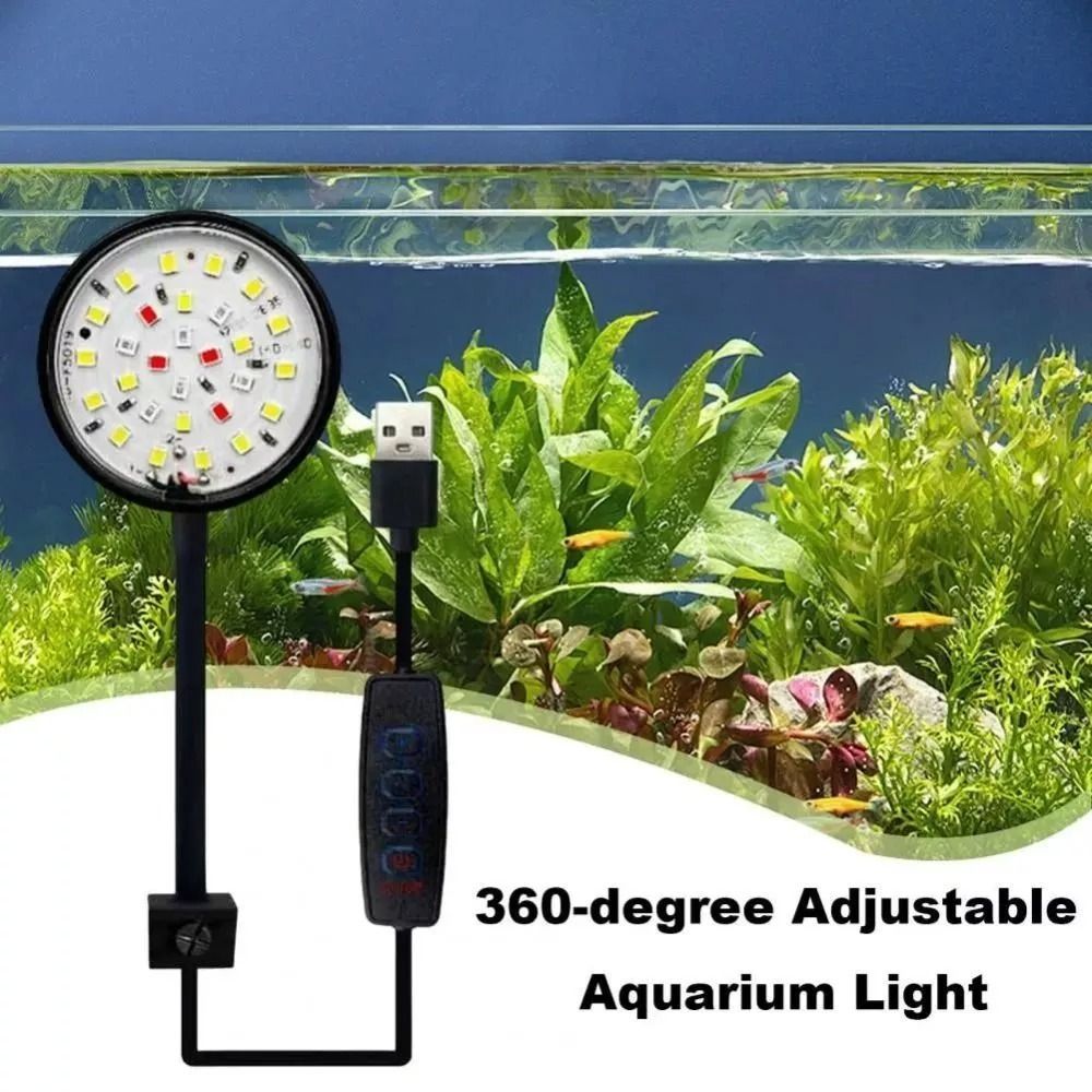 Planted Aquarium Mini - Новая мини-лампа с зажимом для аквариума,