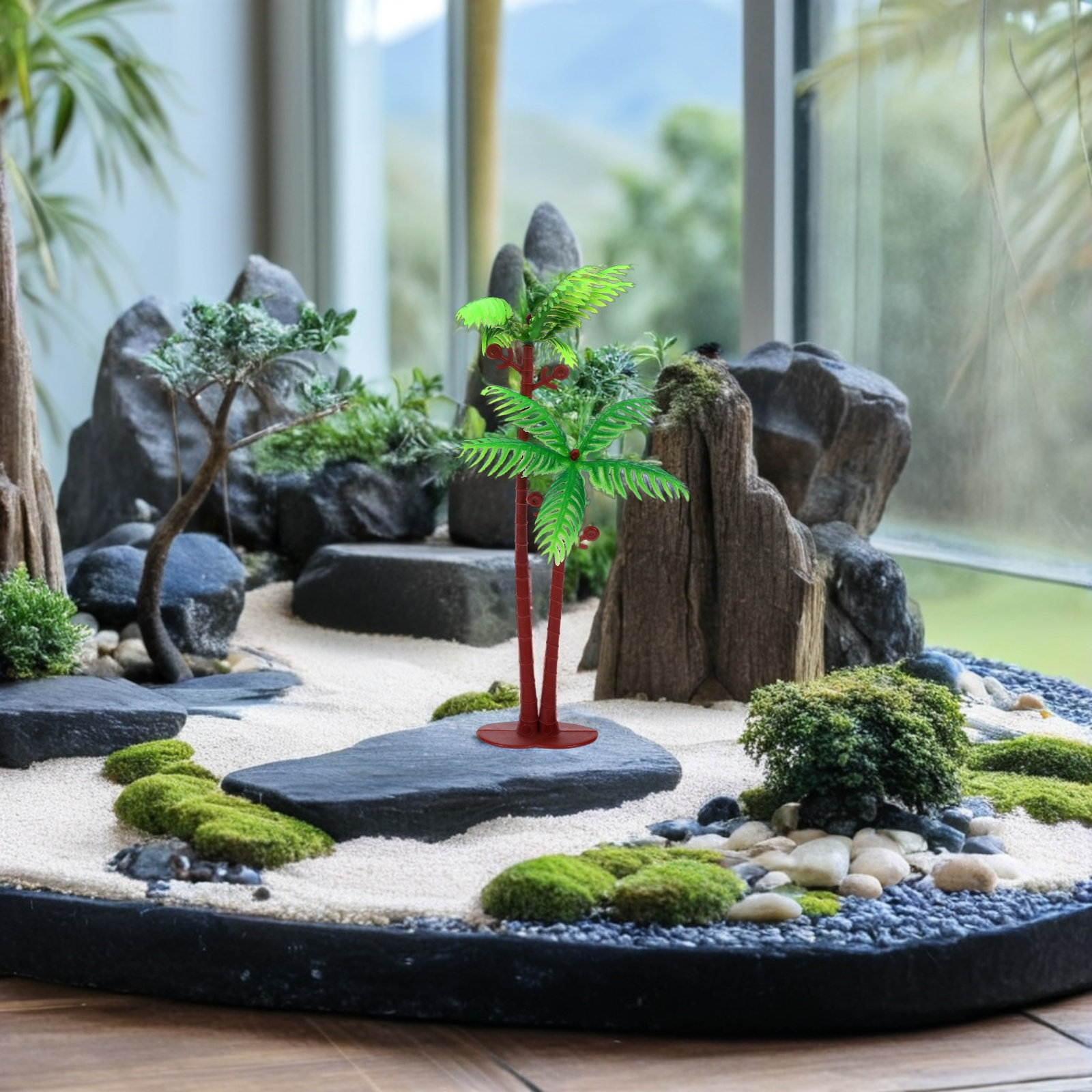 Planted Aquarium Mini - 15 шт. реалистичных миниатюрных искусственных кокосовых