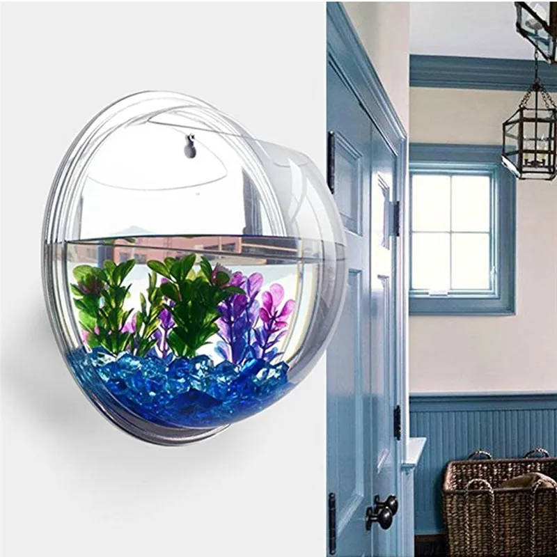 Planted Aquarium Mini - Прозрачная акриловая подвесная настенная аквариум, ваза