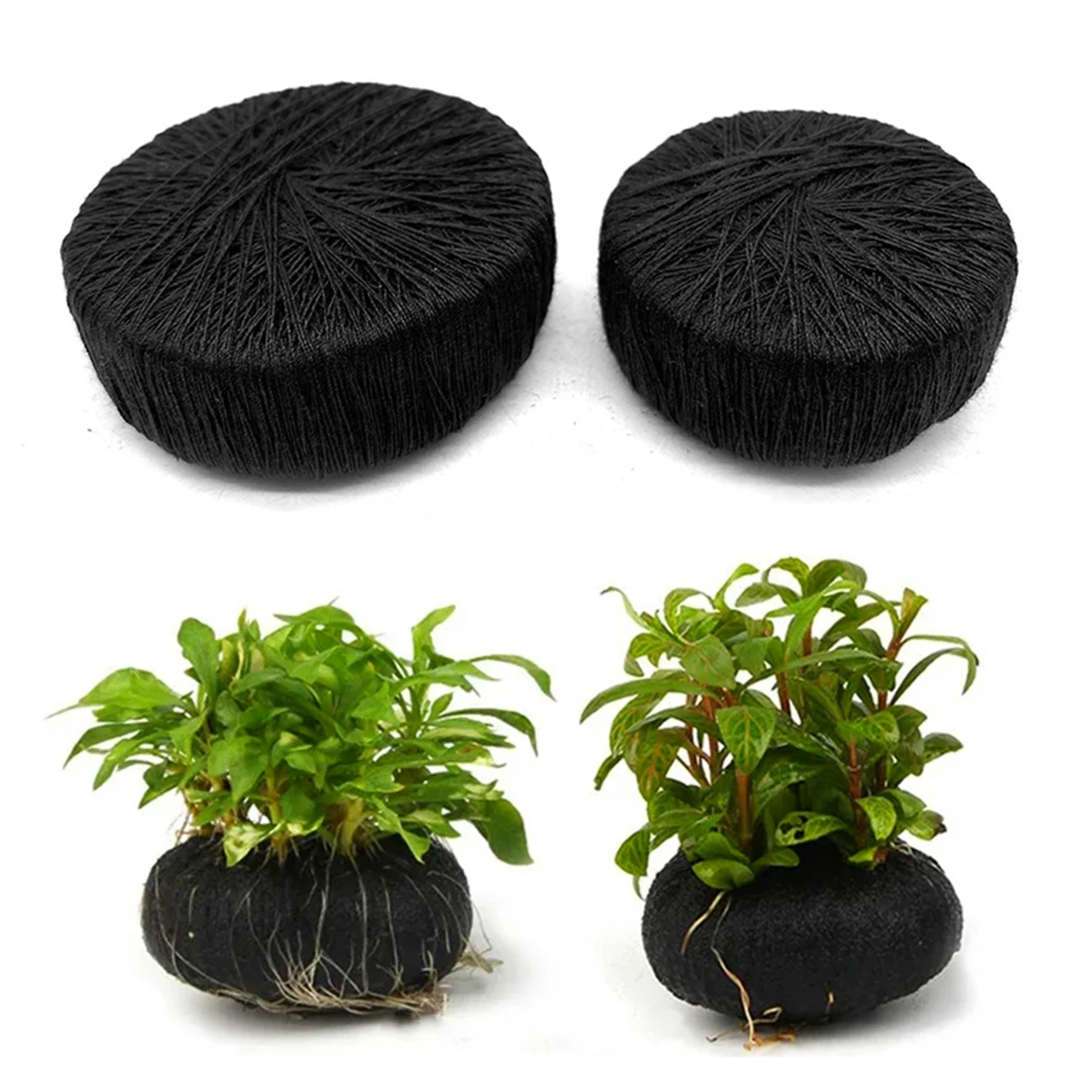 Aquarium Plant Roots - 5 шт., черный аквариум, вода, трава,