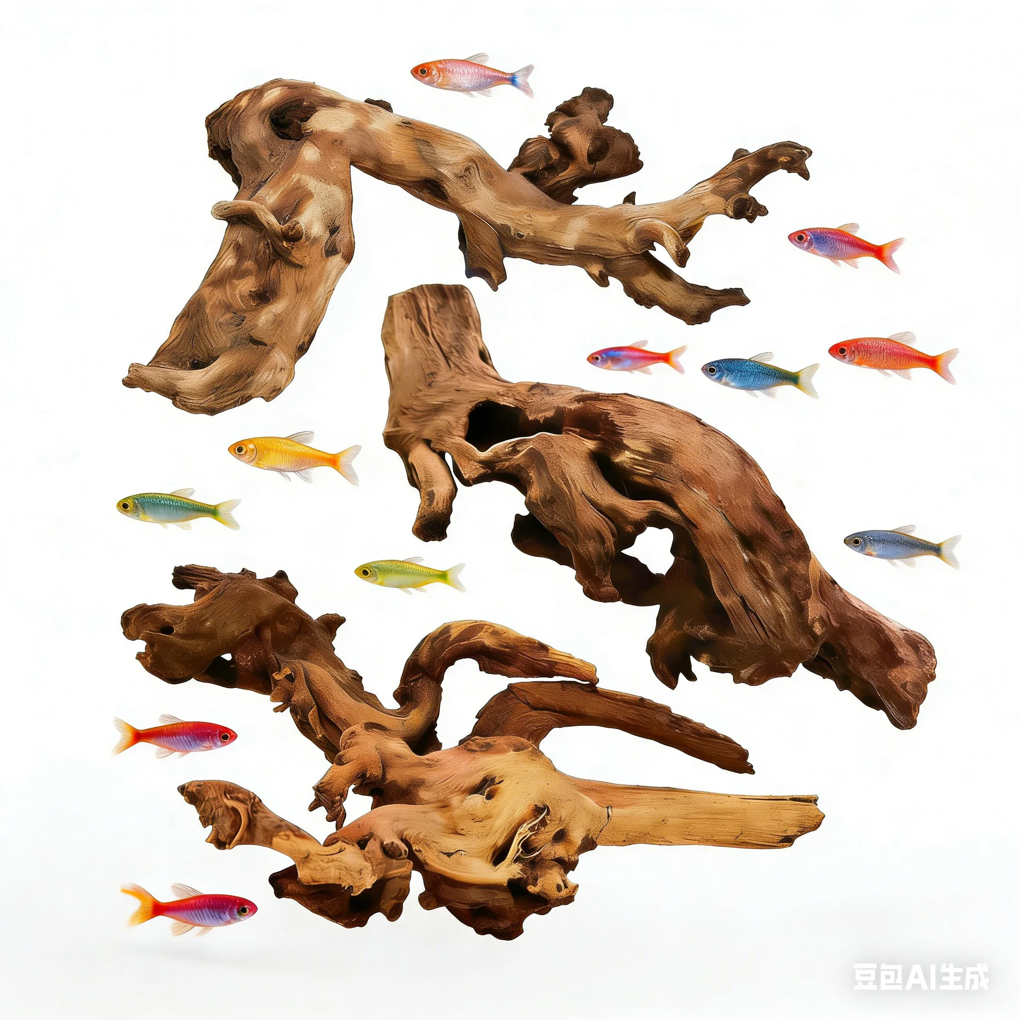 Новый натуральный миниатюрный  – обзор и цена Planted Aquarium With Driftwood
