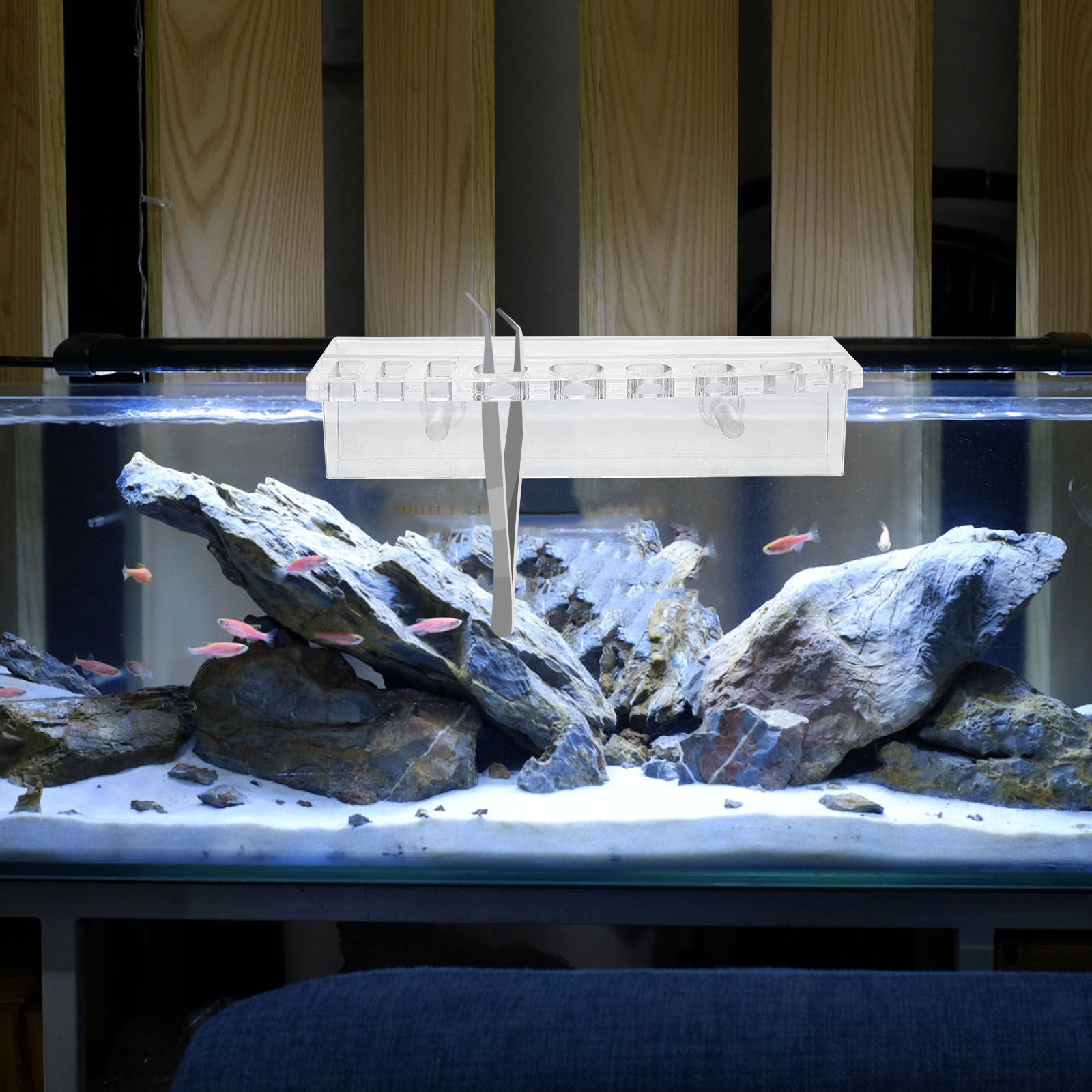 Держатель для аквариумных инст – обзор и цена Aquarium Planted Wall