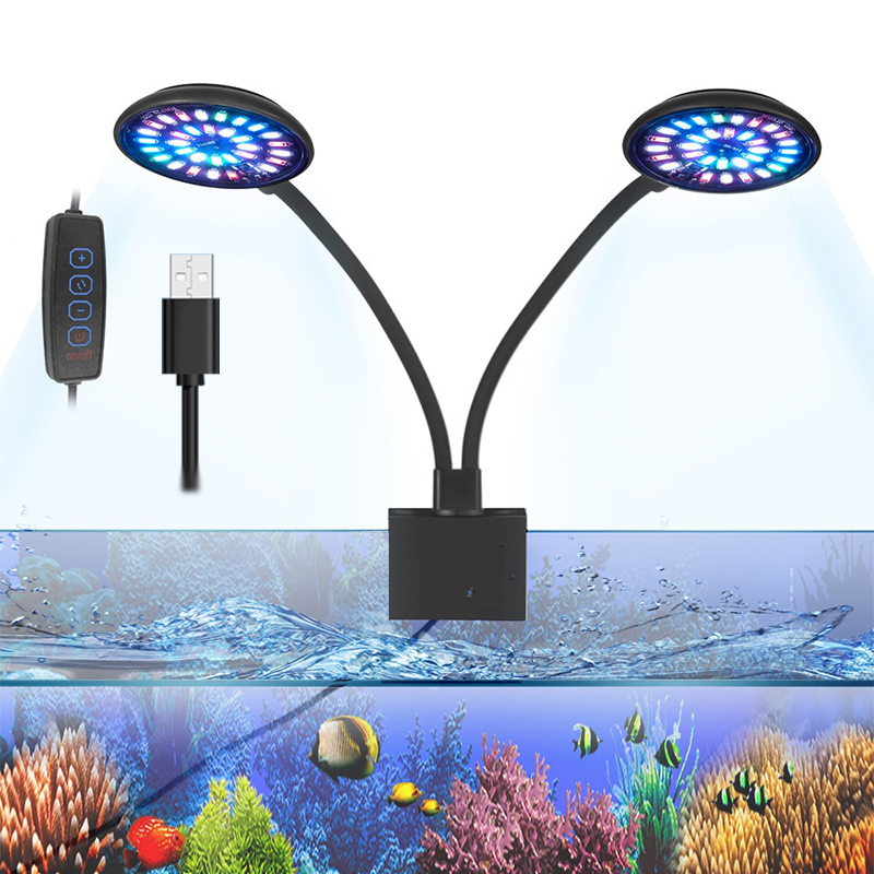 USB светодиодный светильник дл – обзор и цена Aquarium Plant Light Spectrum