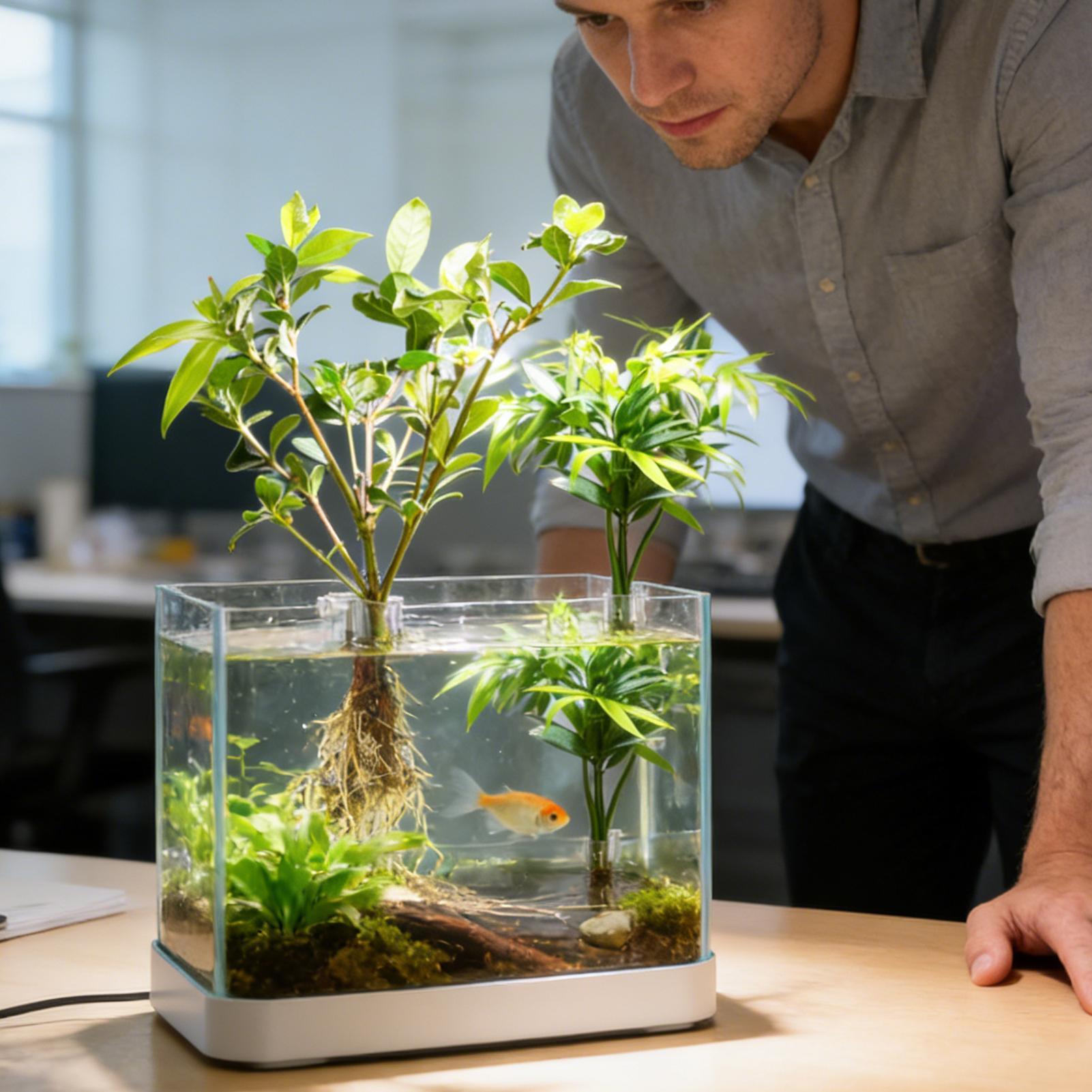 Мини-аквариум-кашпо, 6 шт., по – обзор и цена Planted Aquarium Mini