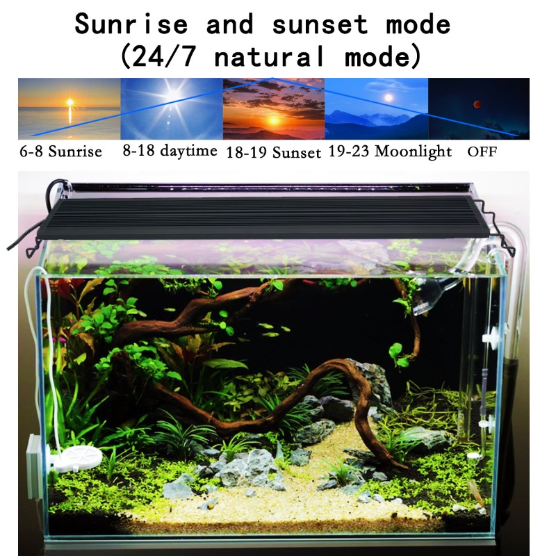 Светодиодный светильник для ак – обзор и цена Aquarium Plant Light Spectrum
