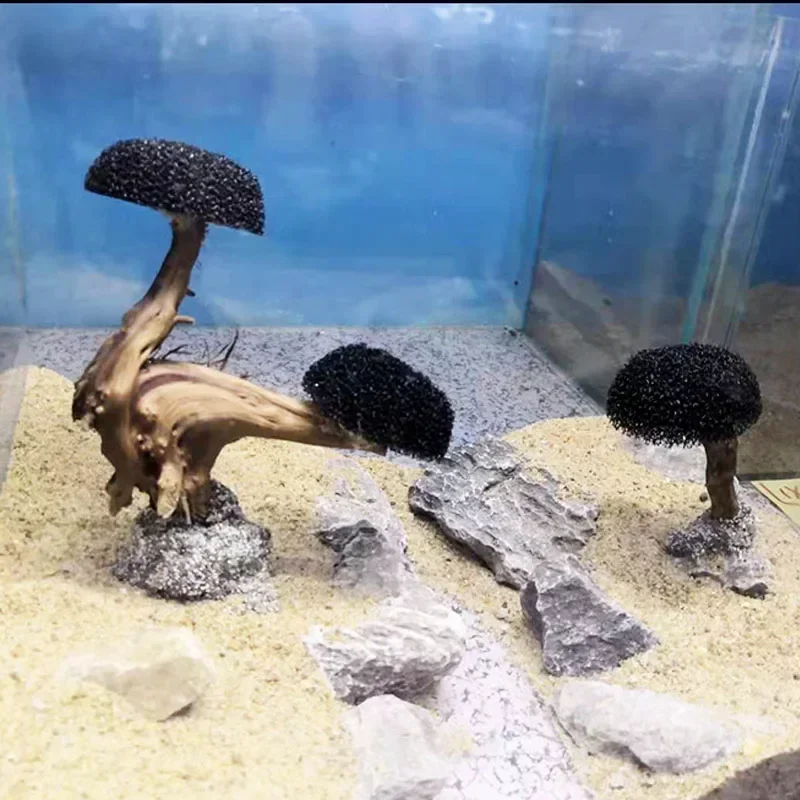 Декоративное дерево из мха для – обзор и цена Planted Aquarium With Driftwood