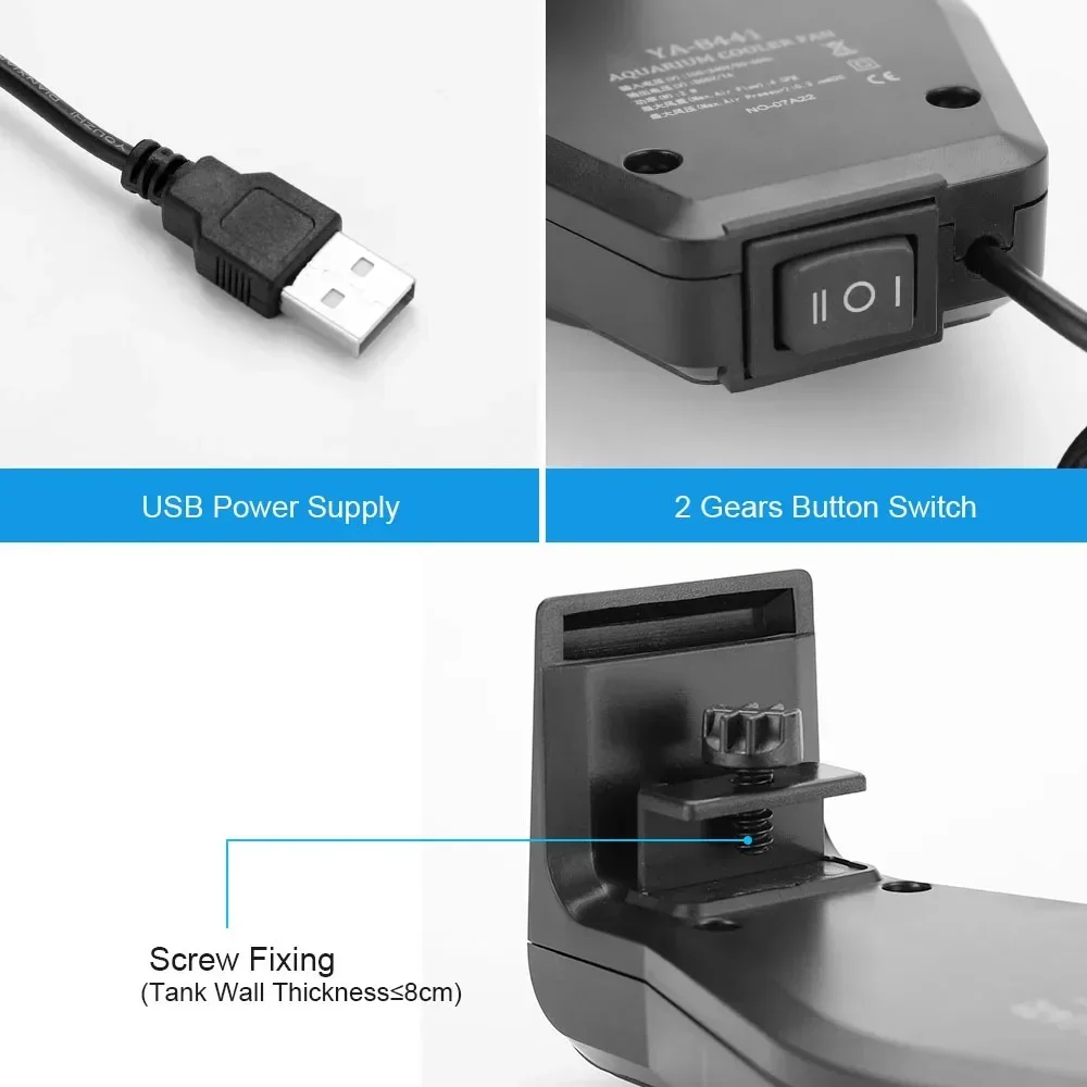 USB-вентилятор для аквариума с – обзор и цена Planted Aquarium Mini