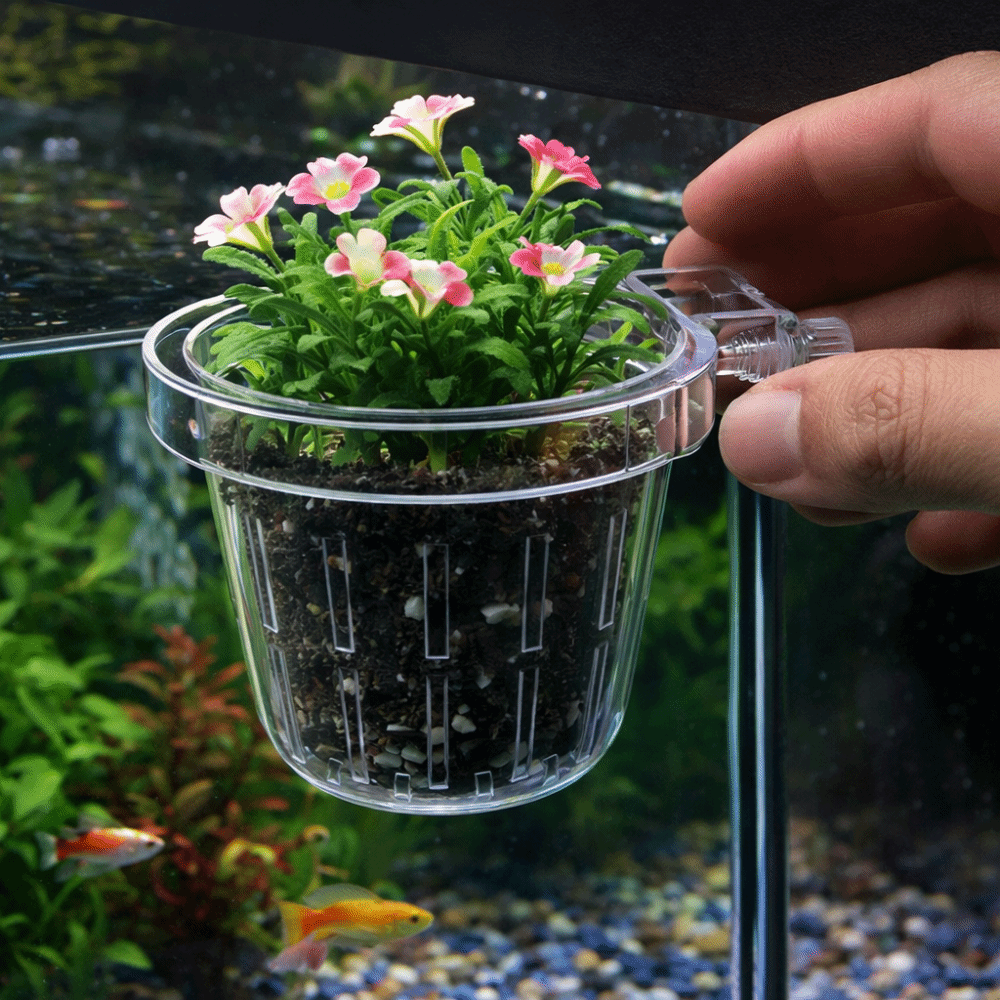 Прозрачная круглая подвесная к – обзор и цена Aquarium Planted Wall